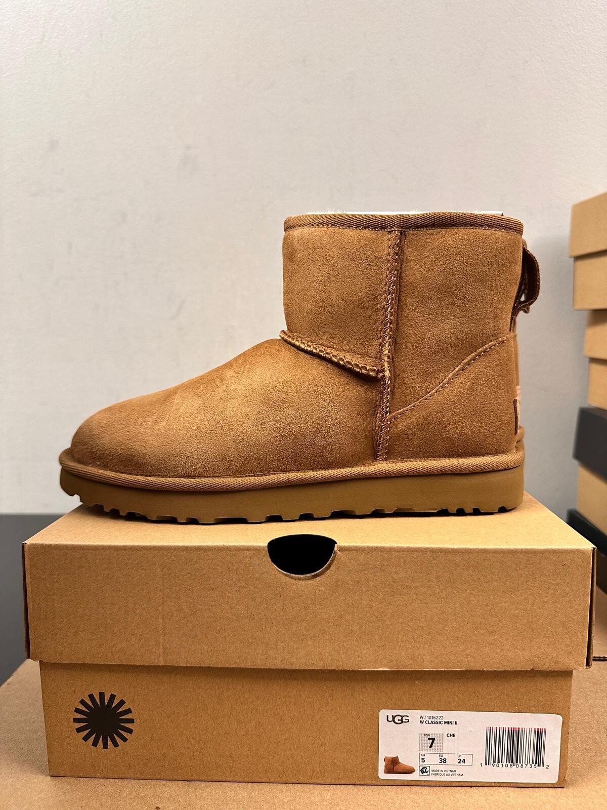 [1016222-CHE] UGG Женские классические Mini II каштановые *НОВЫЕ*