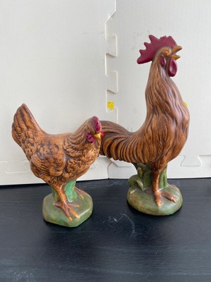 Figurines Vintage Hand Painted 4 Vatican