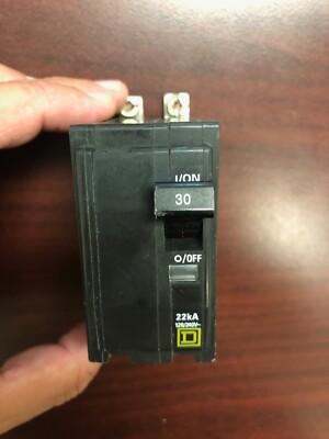 Square D QOB230VH 2Pole 30Amps 120/240Volt 22K AIC Bolt-On NEW Circuit Breaker
