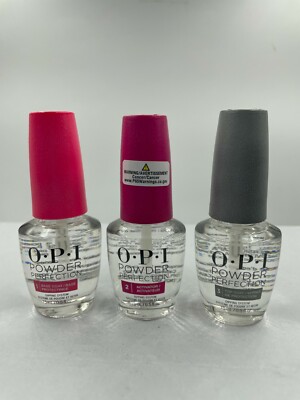 OPI DIP System Liquid Essentials Step 1,2,3 - Full set 3pcs (New Bottles).
