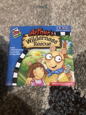 Arthur s Wilderness Rescue (CD-ROM, 2008) Wendy s New and Sealed As Shown