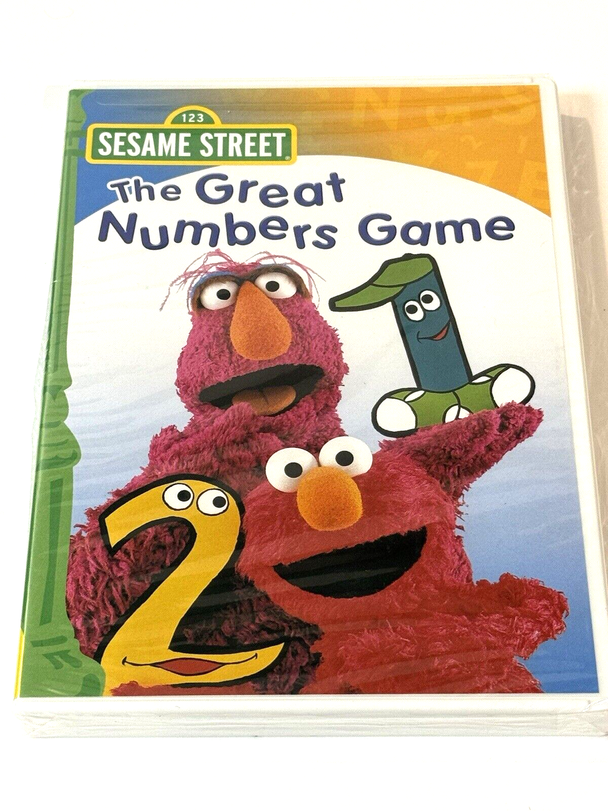 Sesame Street Great Numbers Game DVD Counting Songs Puppets