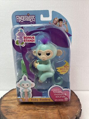 Fingerlings Interactive Baby Monkey ''ZOE'' by WowWee 2016 - Brand New