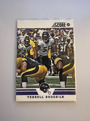 Terrell Suggs 2012 Score - Glossy #167 Baltimore Ravens