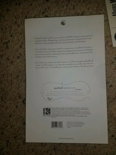 Lot of 4 Cardstock Planner 3 Set Journal Cards Designer paper Scrapbook 6x6 we r