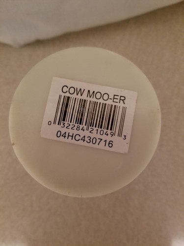 Vintage Hershey's Cow Moo ER Noise Maker Free Shipping