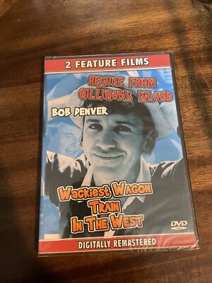 Bob Denver 2 Feature Films Rescue From Gilligans Island And Wackiest Wagon Train