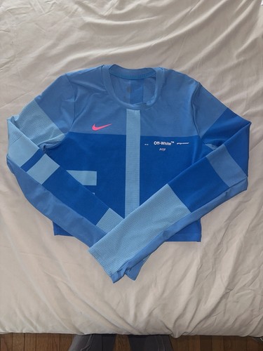off white x nike easy run top