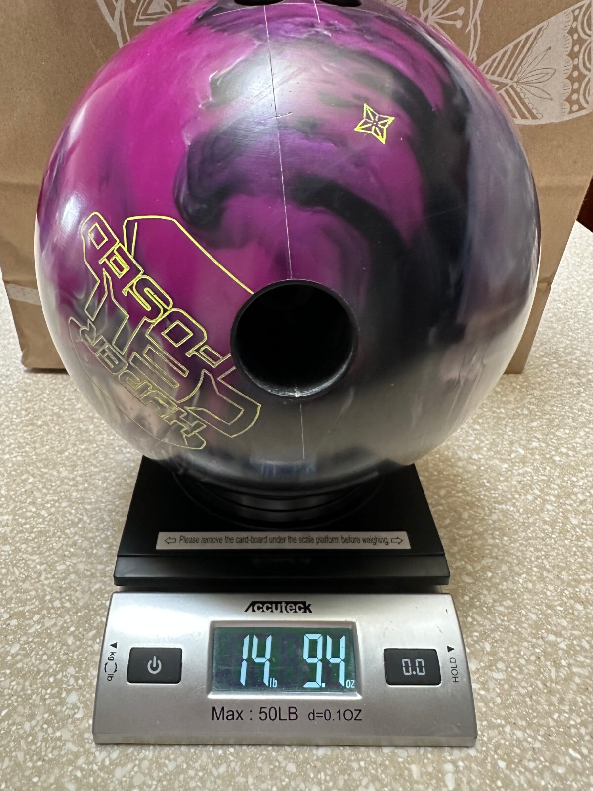 Roto Grip Hyper Cell Fused  Bowling Ball 14.9 lbs. USBC Made in USA Low Games