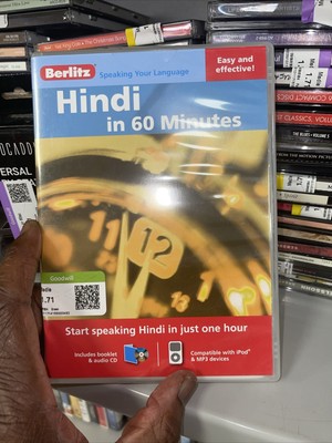 Learn Hindi Berlitz Hindi in 60 Minutes CD Unknown Artist :