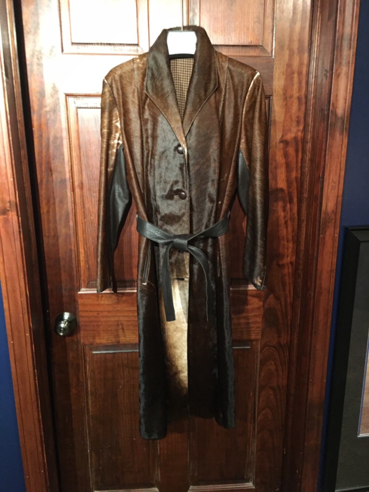 CALF HAIR Bespoke Overcoat, 100% Genuine Calf Hair, NWOT CALF HAIR Bespoke Overcoat, 100% Genuine Calf Hair, NWOT