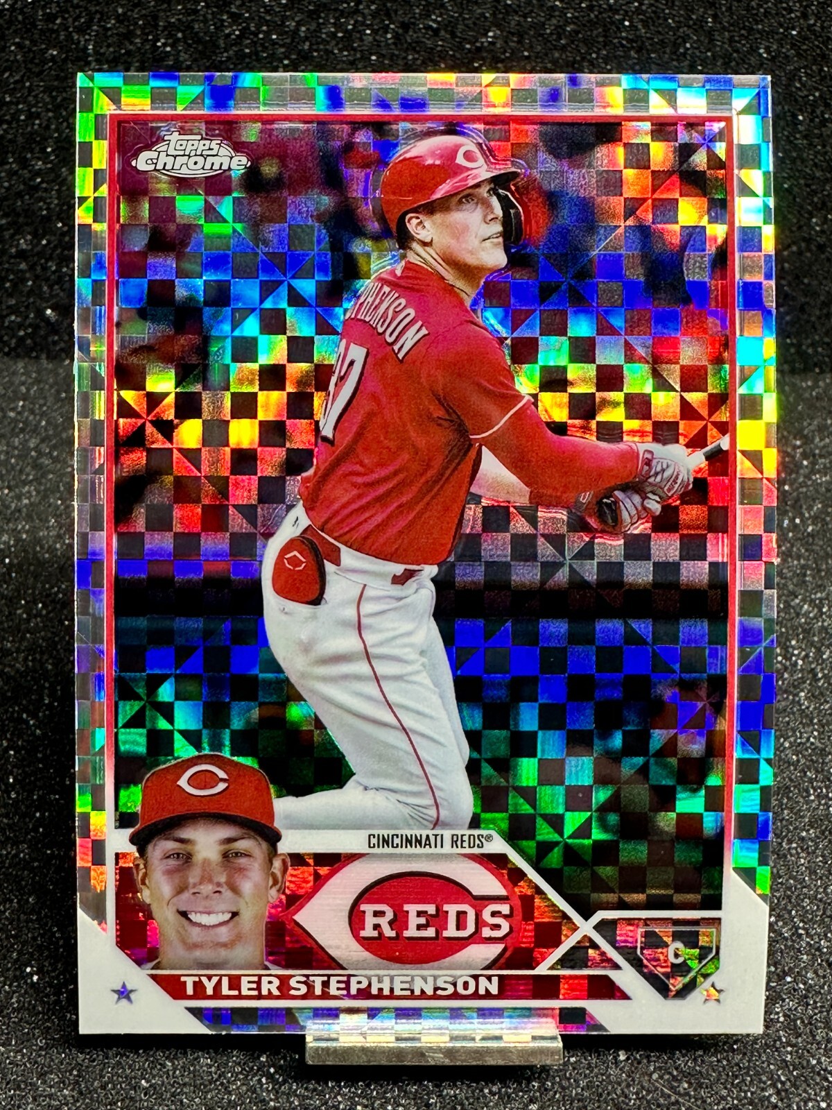 その他 Stephenson 2023 Topps Chrome Xfractor TYLER STEPHENSON #162 FREE