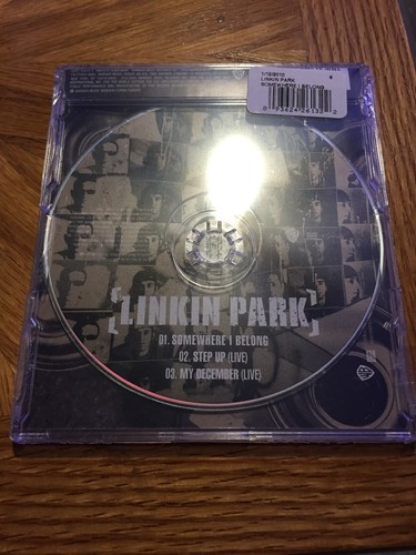 Linkin Park CD Single Somewhere I Belong New Sealed 3 Track