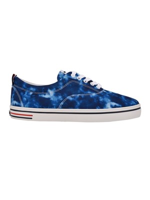 

TOMMY HILFIGER Мужские синие кроссовки Comfort Remmo на платформе с круглым носком 11,5 м, Синий, TMREMMO