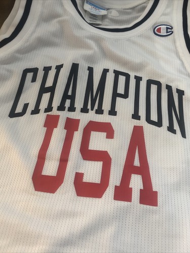 【USA製・ヴィンテージ】Tシャツ D-One Basketball Lサイズ Vintage Logo 7 Dream Team Blue T-Shirt Size XL USA