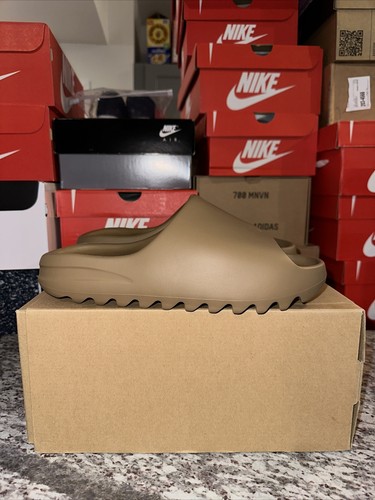 Pre-owned Adidas Originals Adidas Yeezy Slide Core G5549 Size 10 Ds