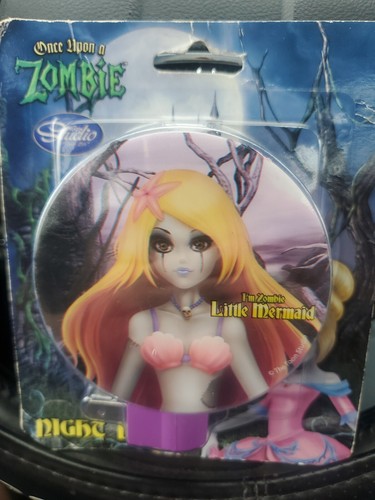 Once Upon A Zombie Night Light I'm Zombie Little Mermaid