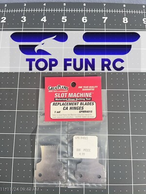 Great Planes GPMR4015 Replacement Blades CA Hinges
