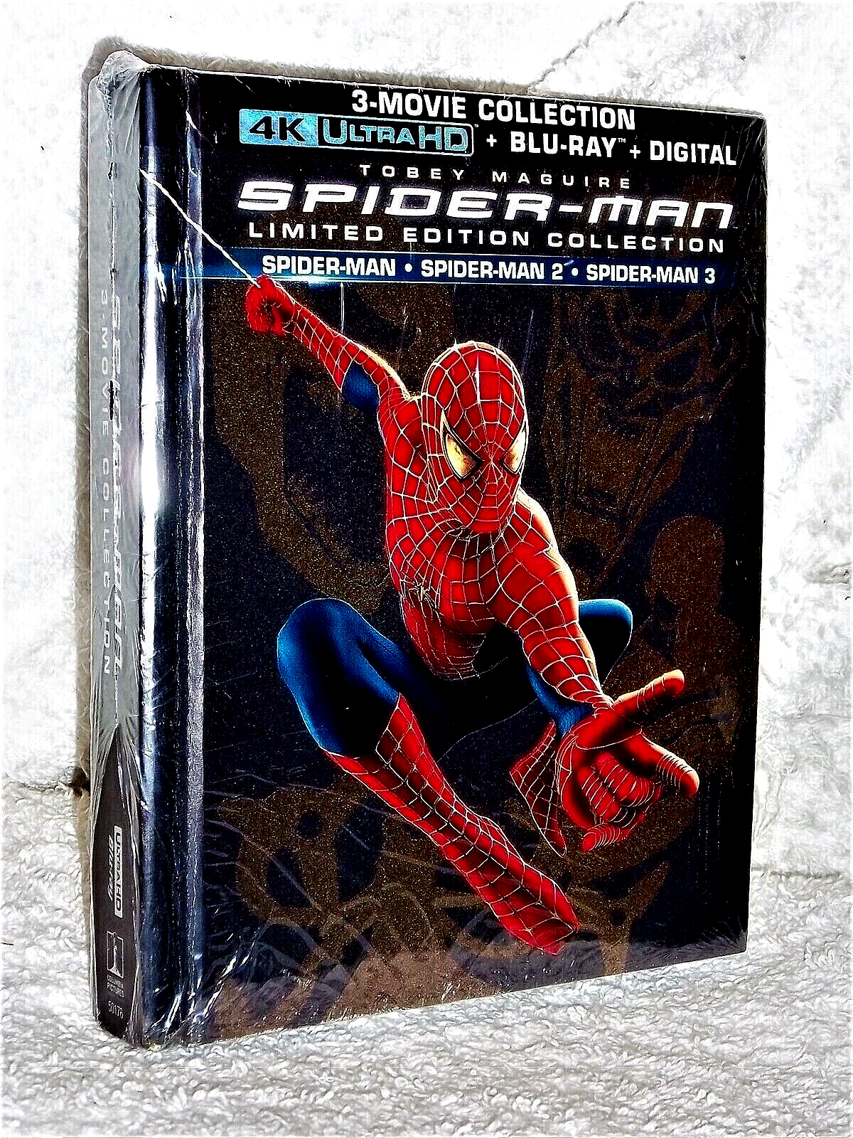 Spider-man LIMITED Edition 3-Film Collection (4K/Blu-ray, 2017 7-Disc) superhero | eBay Spider-man LIMITED Edition 3-Film Collection (4K/Blu-ray, 2017 7-Disc) superhero | eBay