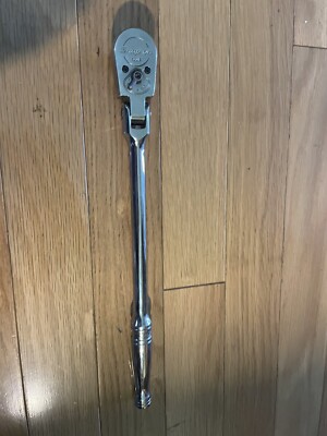 Snap On Tools 3/8'' Drive Flex Head F831 Ratchet Wrench Mechanic Hand Tool USA