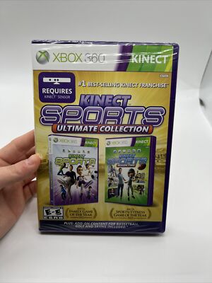Kinect Sports: Ultimate Collection (Microsoft Xbox 360, 2012) Factory SealedREAD