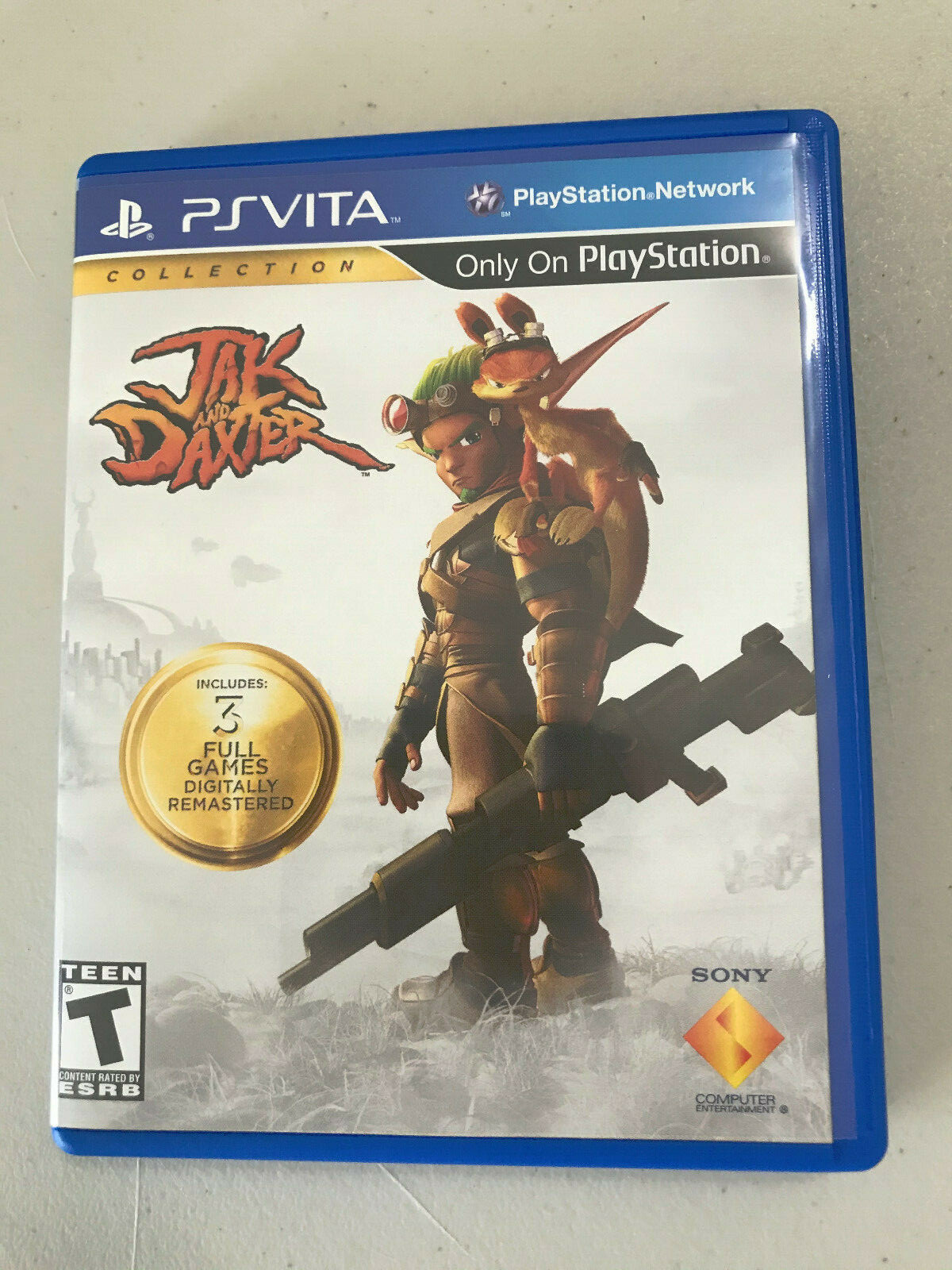 Jak and Daxter Collection (Sony PlayStation Vita, 2013) With Jak and Daxter Collection (Sony PlayStation Vita, 2013) With