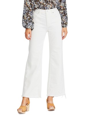 

Белые женские джинсы FREE PEOPLE 26 на талии, Белый, OB890178