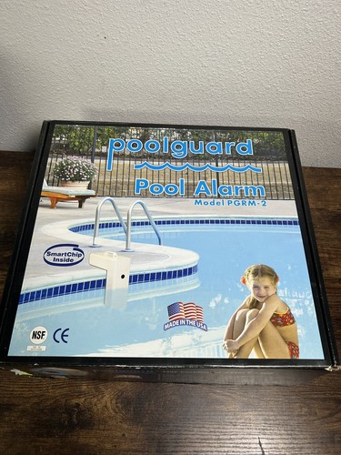 Poolguard In-Ground Swimming Pool Alarm PGRM-2 Pool Guard Safety NO KEY