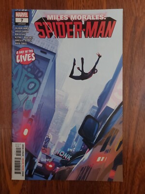 Marvel MILES MORALES SPIDER-MAN #7 1st app Quantum 1st Print 2019 NM