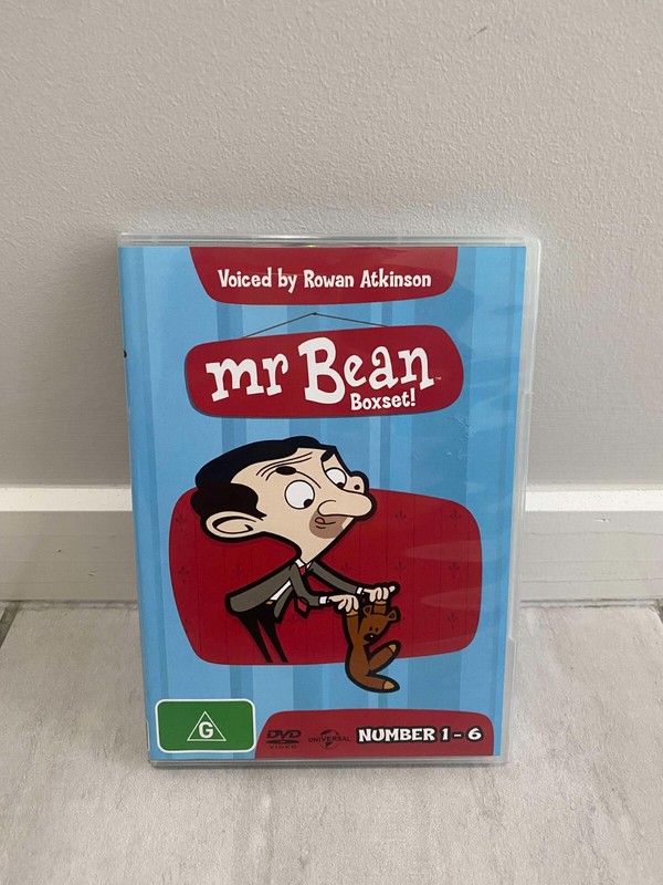 Mr Bean The Animated Series Dvd Boxset Volumes 1-6