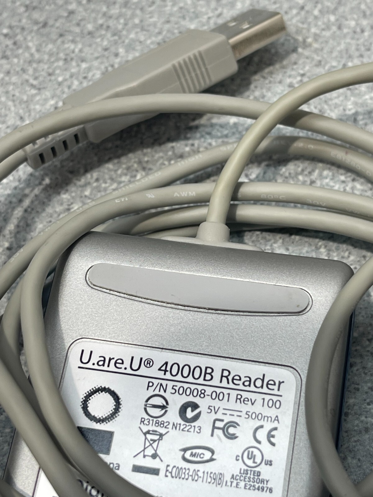 Digital Persona USB U.are.U 4000B Fingerprint Reader Scanner