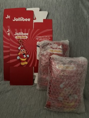 【Jollebee】ジョリビー Bag Charm キーホルダー 非売品 Jollibee Bag Charm Limited Edition Collectible 2025 [NO BOX