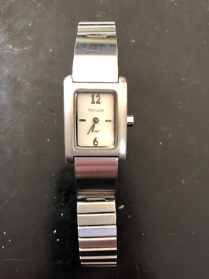 montre femme pierre lannier e mc2 vintage m tal design pile changer