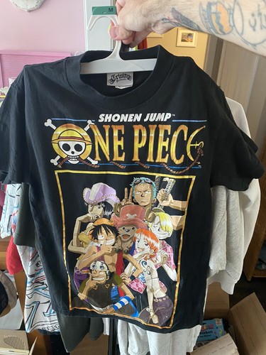 【PORTERNA】jump shirt long one piece Amazon.com: Ripple Junction One Piece Logo Anime Adult Crew