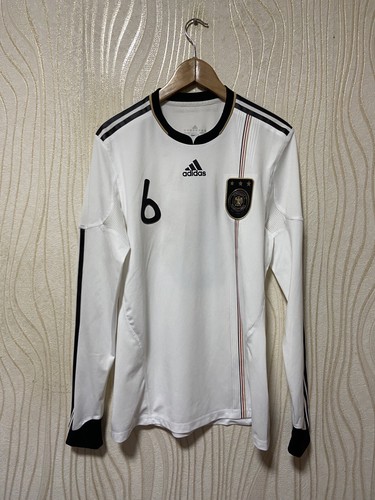 GERMANY 2010 2011 HOME SHIRT JERSEY LONG SLEEVE PLAYER ISSUE