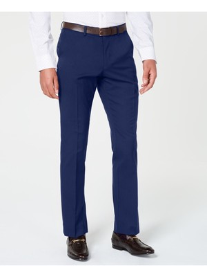 

Billy London Mens Blue Slim Fit Performance Stretch Suit, Синий