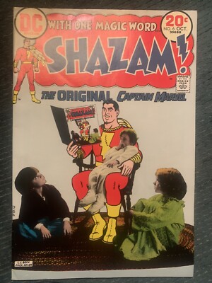 Shazam! #6 ( 1973) 3 Stories; C.C.Beck And Jack Adler Cover