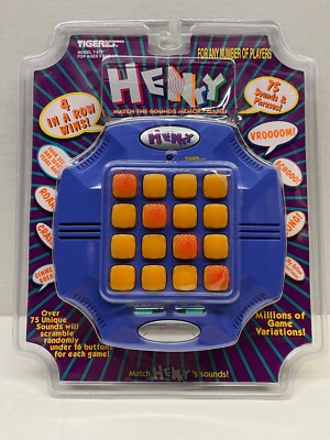 Tiger Electronics 1997 Henry Memory Game Rare New In Original Sealed Packaging