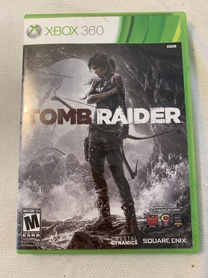 TOMB RAIDER XBOX 360 MICROSOFT STUDIOS COMPLETE VIDEO GAME WITH MANUAL