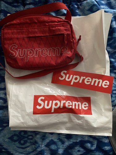 Supreme F/W 18 Shoulder Bag Red | eBay