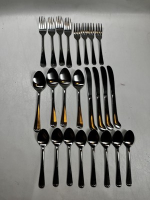Eclipse Stainless Steel Flatware Made In JAPAN 24 PCS