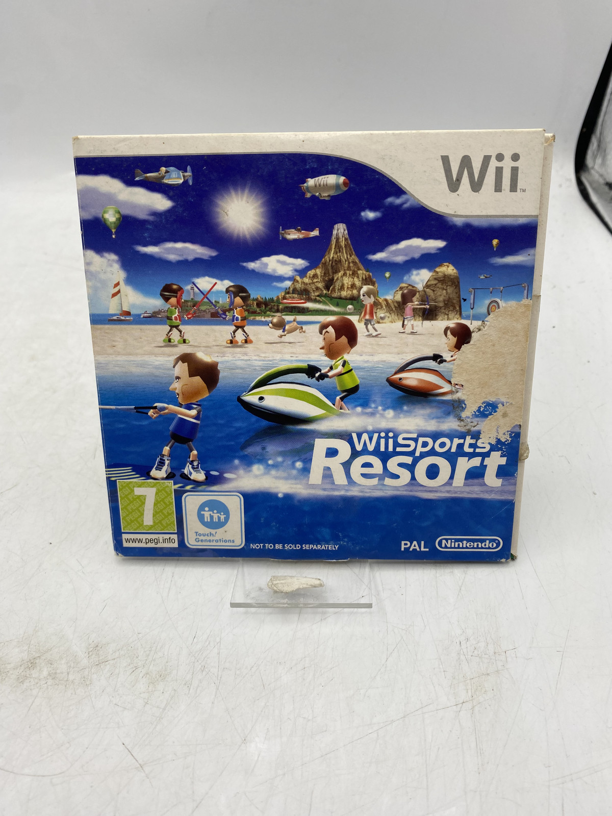 Wii SPORTS RESORT (CARDBOARD SLEEVE) FOR NINTENDO Wii {FAST SHIPPING}