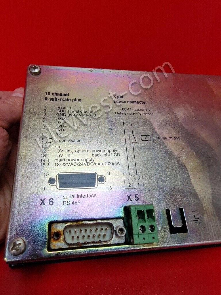 ELAU PT-1 PT-1/21/5/0/0/0 OPERATOR PANEL HMI — 4