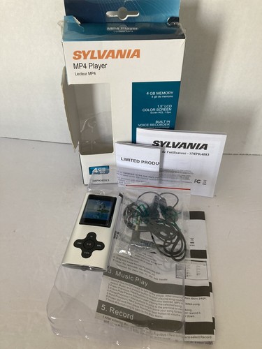 Sylvania 4GB MP4 Player 1.5