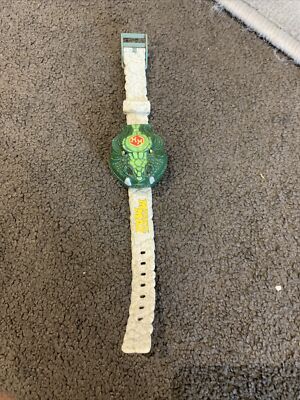 Mighty Max 1994 Green Wesco Watch Doom Dragon Bluebird Toys Vintage Collectible