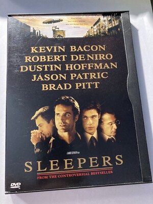 DVD 1996 SLEEPERS (K.BACON,R.DENIRO,D.HOFFMAN,B.PITT) DISC(1) GOOD COND. F/S