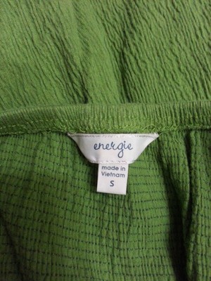 ENERGIE Women's Green Rompers - Sz S