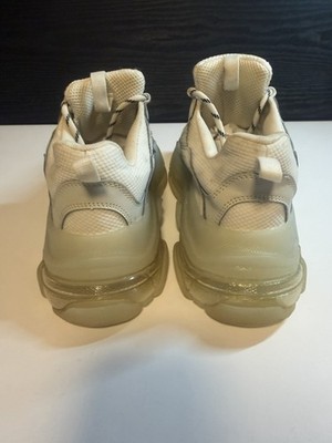 Balenciaga Triple S White Sneaker Size 41/ (9M/11W) | eBay