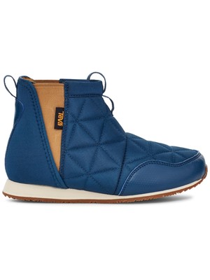 

Женские синие стеганые ботильоны на танкетке с круглым носком TEVA, Синий, 1103203Y