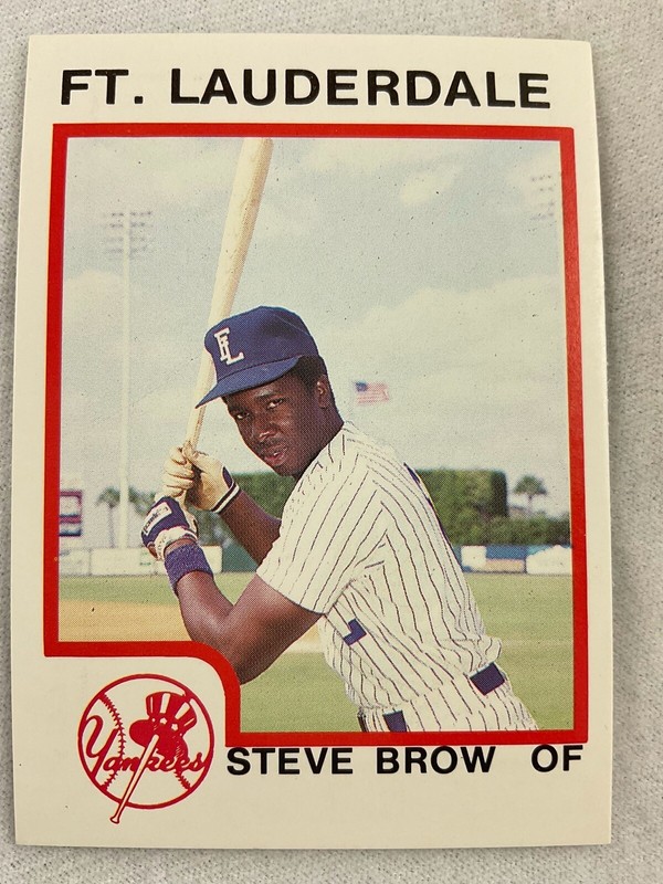 1987 Fort Lauderdale Yankees-Minor League Baseball ProCard#707